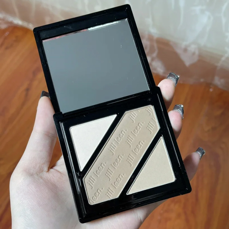 jill leen晶采三色双色修容盘阴影T区提亮修饰鼻影粉饼阴影粉 - 图1