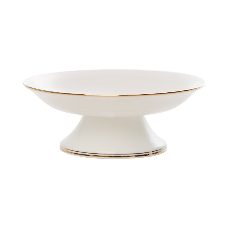 轻奢金边水果盘客r厅家用骨瓷高脚零食糕点盘茶点盘,淘宝优惠券,粉丝福利购,淘宝优惠卷