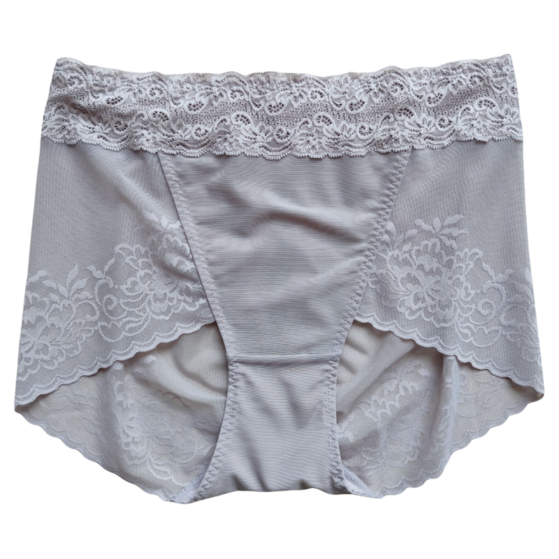 艾米力欧女式内裤高腰收腹超薄蕾丝性感贴身塑形网纱包臀无痕底裤,淘宝优惠券,粉丝福利购,淘宝优惠卷