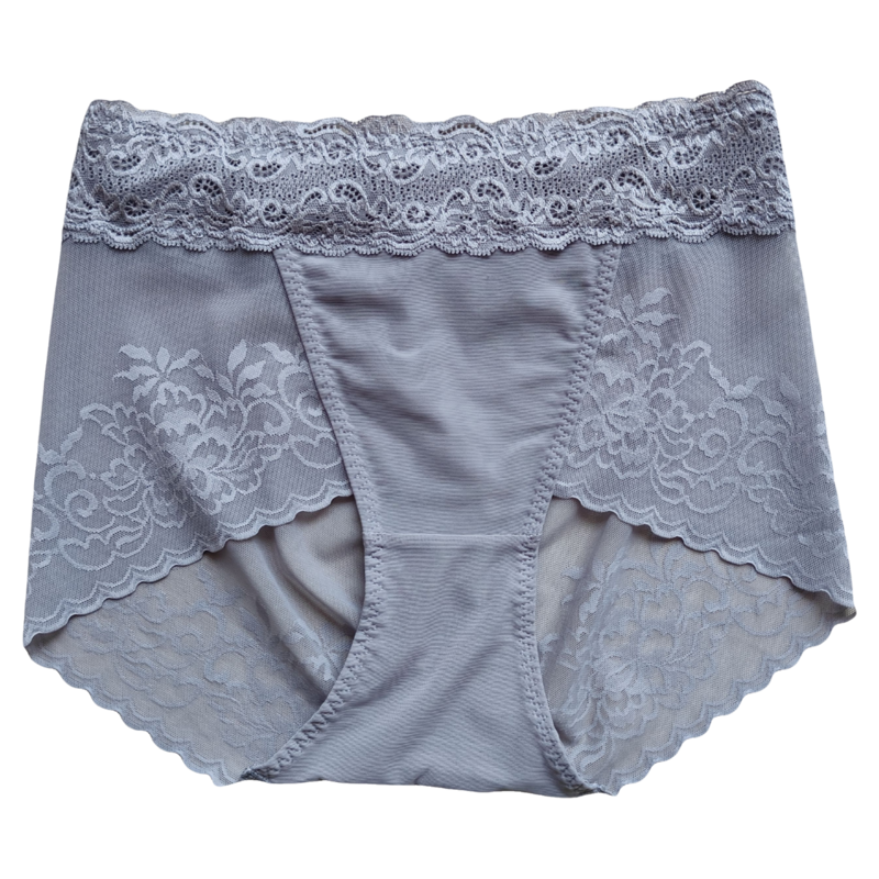 艾米力欧女式内裤高腰收腹超薄蕾丝性感贴身塑形网纱包臀无痕底裤,淘宝优惠券,粉丝福利购,淘宝优惠卷