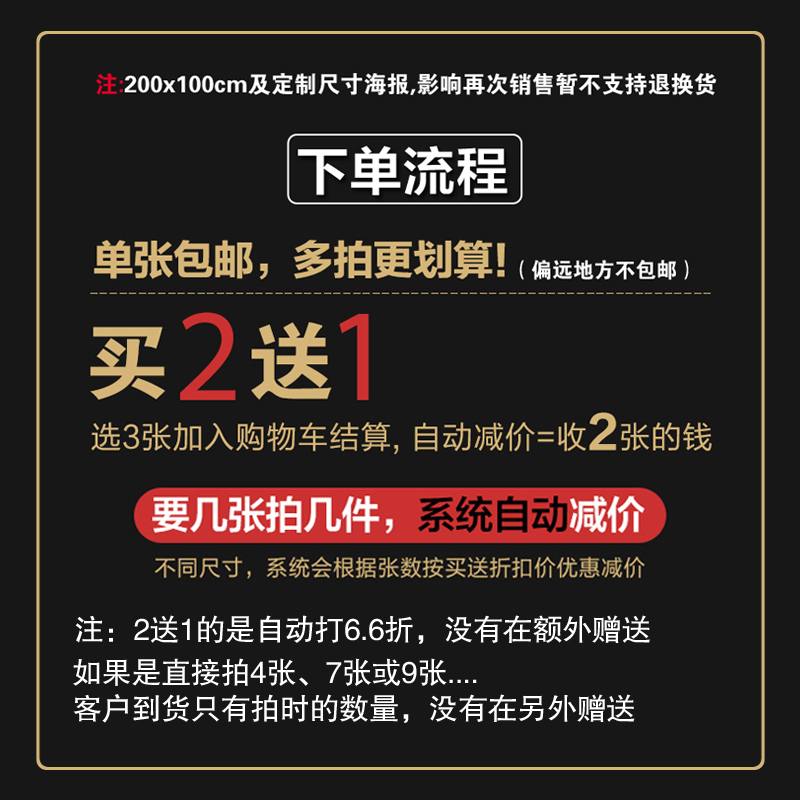 动漫二次元风景墙贴海报学生宿舍卧室超大墙壁贴装饰壁纸来图定制-图0