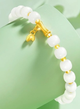 竹够爱你古风新中式手链高颜值精致国风显白复古手串国风礼物女