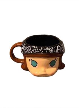 屿物为居 现代样板间儿童房泡泡玛特主题书桌书架装饰卡通手办摆