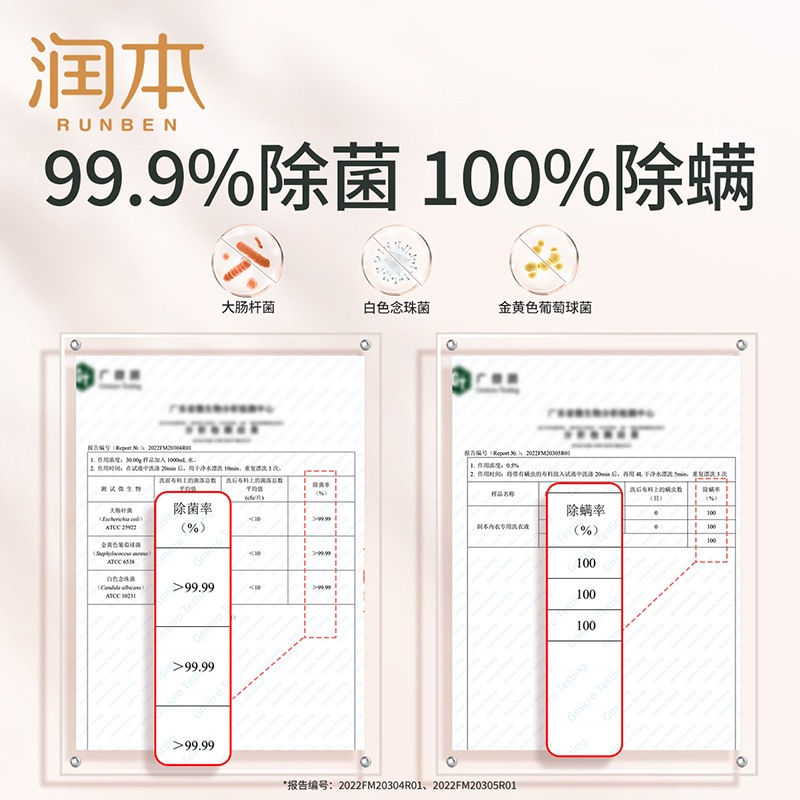 包邮润本内衣内裤清洗液女士内衣洗衣液专用去血渍除菌抑菌清洁剂-图3