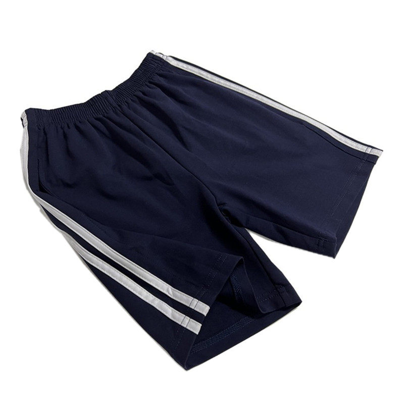夏季薄款藏青双白杠边学生校裤全棉透气宽松大码舒适运动休闲短裤,淘宝优惠券,粉丝福利购,淘宝优惠卷