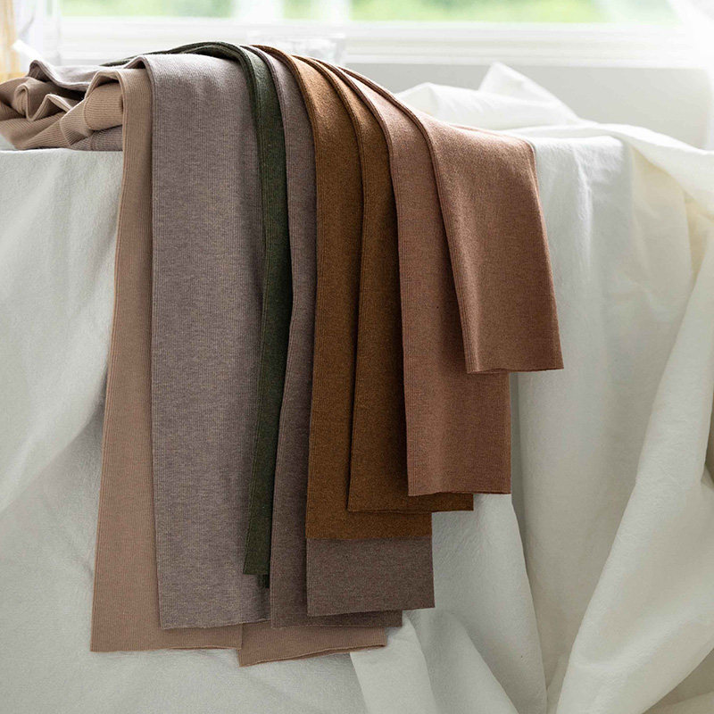 春秋纯棉九分灰色竖条纹压力打底裤 洛俪娅舍打底裤