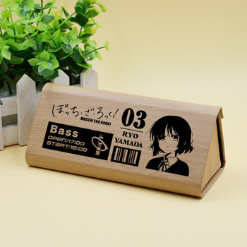 Lonely Rock Glasses Case Goto Duyamada Ryo Game Animation ສອງມິຕິລະດັບ Peripheral Folding Storage Glasses Pen Case