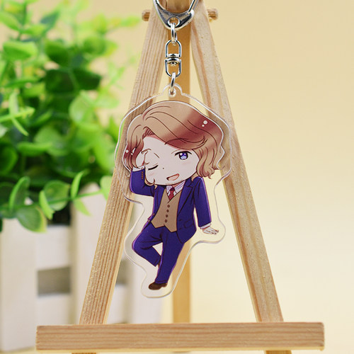 APH黑塔利亚钥匙扣王耀伊万亚瑟游戏动漫二次元周边挂件钥匙挂扣 - 图1