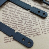 Силиконовая багажная бирка, черный ремешок из ПВХ, ремень