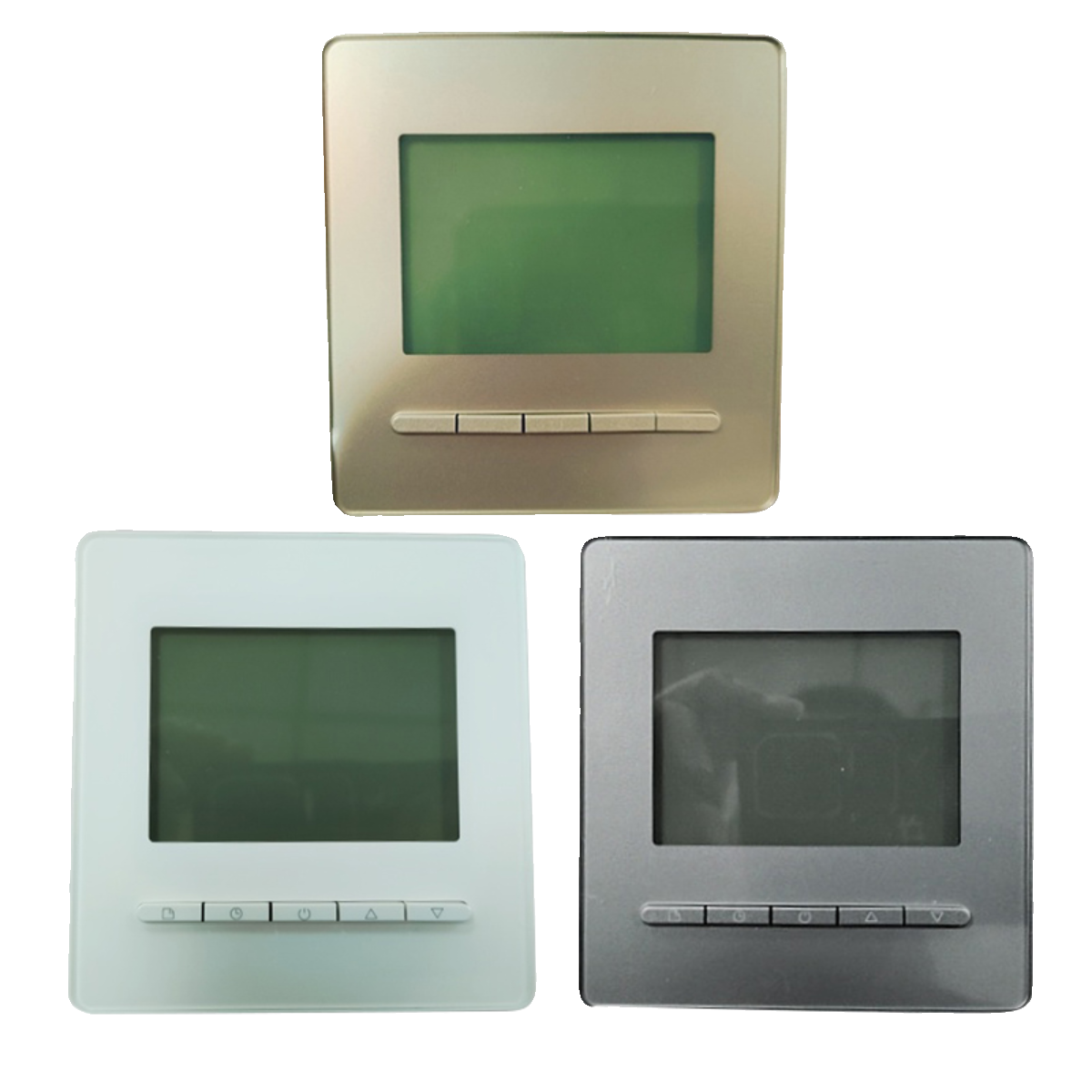 LAZZEN良信雅仕N1L液晶地水暖温控器485型空调线控器开关插座面板,淘宝优惠券,粉丝福利购,淘宝优惠卷