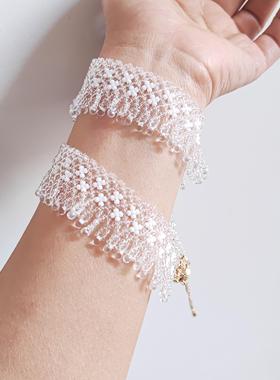 纯手工米珠项链复古仙女配饰