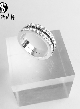 托马斯萨博铆钉永恒日韩风戒指