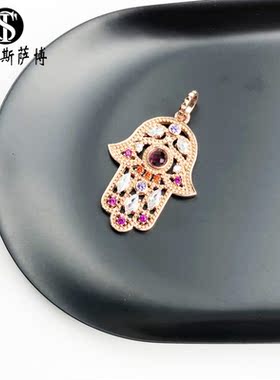 托马斯萨博玫瑰金时尚风礼物吊坠