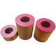 Red five-ring air compressor air filter 7.5KW11KW plastic air filter filter 22kW air filter element through both ends