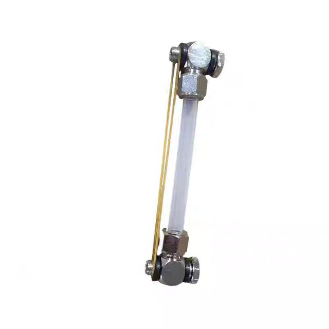 Air compressor oil level gauge 120 oil sight glass 140 tubular liquid level meter flow meter air compressor accessories oil dipstick