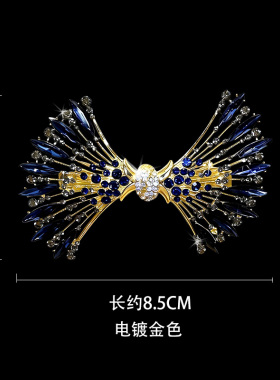 精致春夏蝴蝶弹簧发夹
