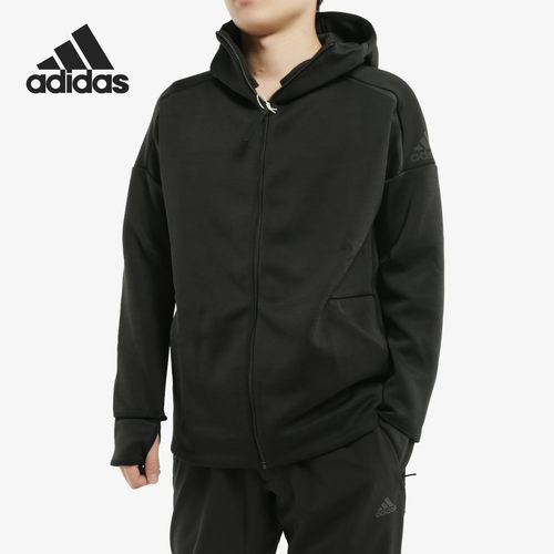 Adidas/阿迪达斯正品  男子M ZNE hd FR针织外套 EB5230 - 图1