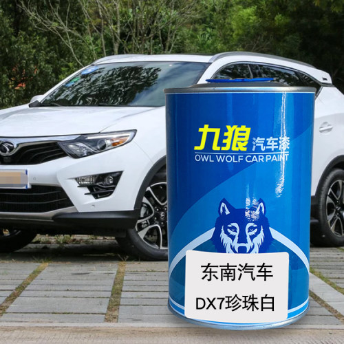 九狼汽车漆东成品南改色车喷烤漆DX3皓月白真心橙俊雅红珍珠白DX7 - 图2