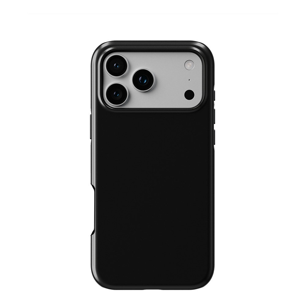 Acvoo黑色白色iPhone17纯色16双层15不掉色14防摔壳13不掉漆适用于12苹果可水洗air手机壳