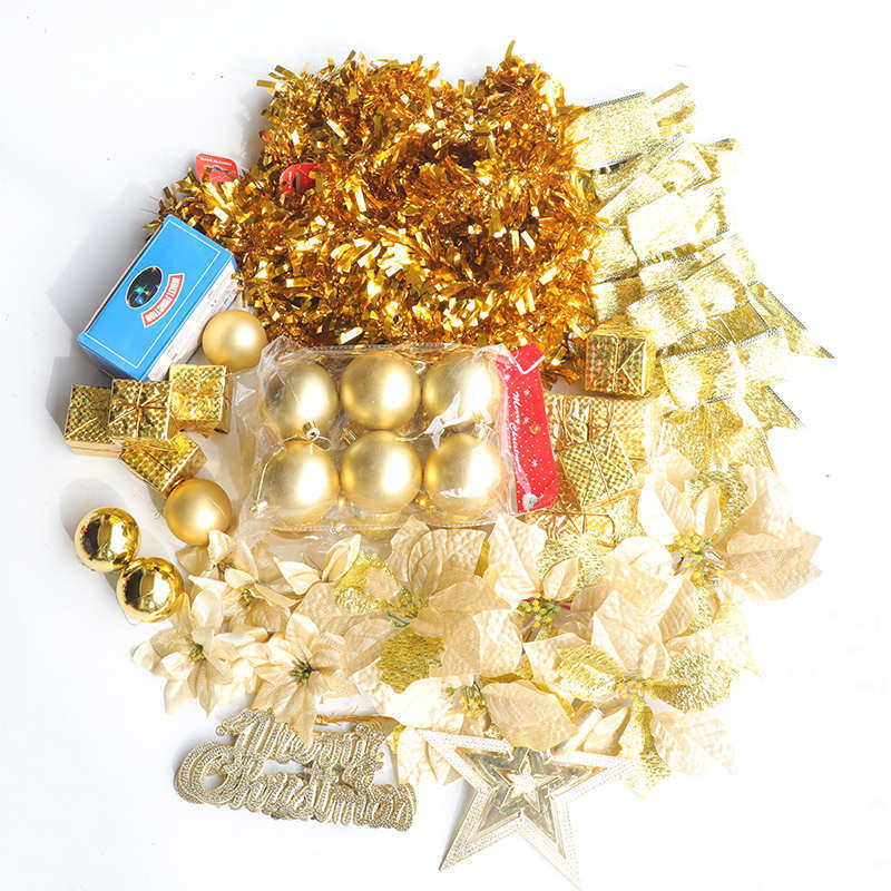 1.152./4米圣诞树3./182装饰品家用圣诞节/.套餐挂饰圣诞树摆件/