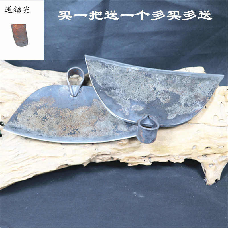 锄头农用配柄灰锄菜园掘地锄弹簧钢锻打锄头农具除草锄高硬度包邮,淘宝优惠券,粉丝福利购,淘宝优惠卷