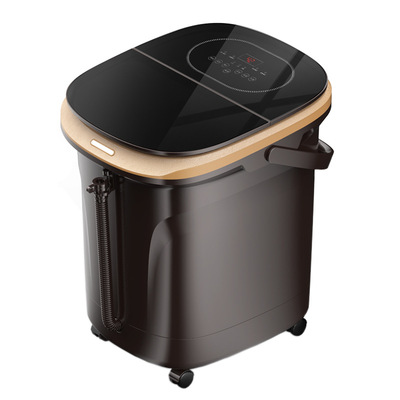 志高足浴器泡脚盆加热恒温泡脚桶过小腿高深桶带滚轮智能恒温