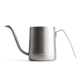 Cafede Kona Hang Ear Special Coffee Pot, нержавеющая сталь ретро, ​​серебряный дизайн, ручная ручная кастрюль тонкий горшок во рту
