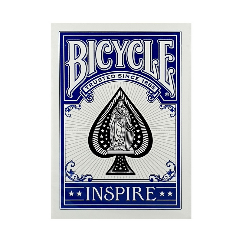 bicycle单车扑克牌 Inspire激励进口收藏花切练习创意卡牌-图3