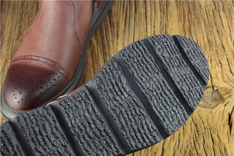 广州手工复古男皮靴捡漏头层牛皮高端欧式缝线马丁靴男鞋高帮皮鞋,淘宝优惠券,粉丝福利购,淘宝优惠卷