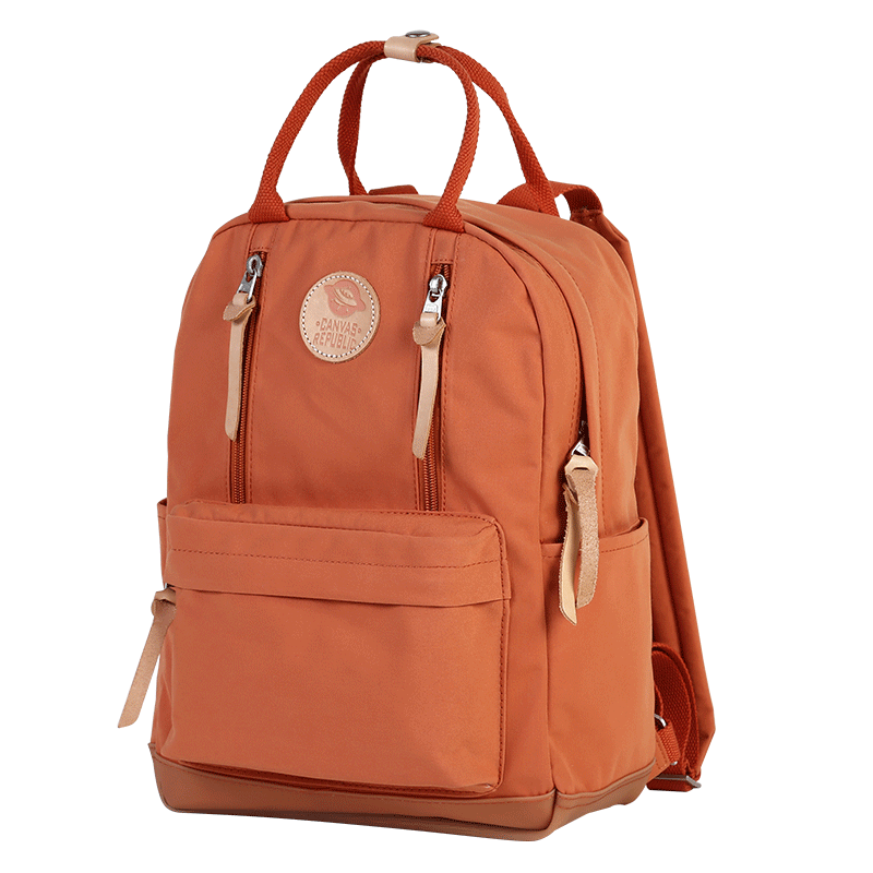 帆布共和国2020新款简约学生双肩包 canvasrepublic双肩背包