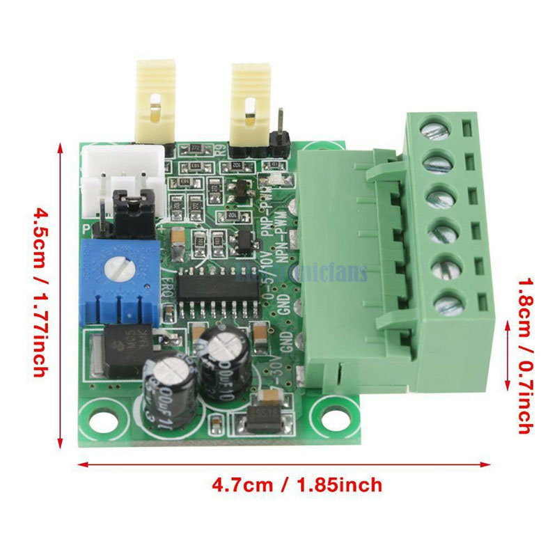 0-5V/0-10V转PWM信号 PLC AD接口转换 5V/24VNPN PNP 输出 - 图2