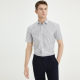 Xinjiang cotton thin breathable business formal short-sleeved shirt