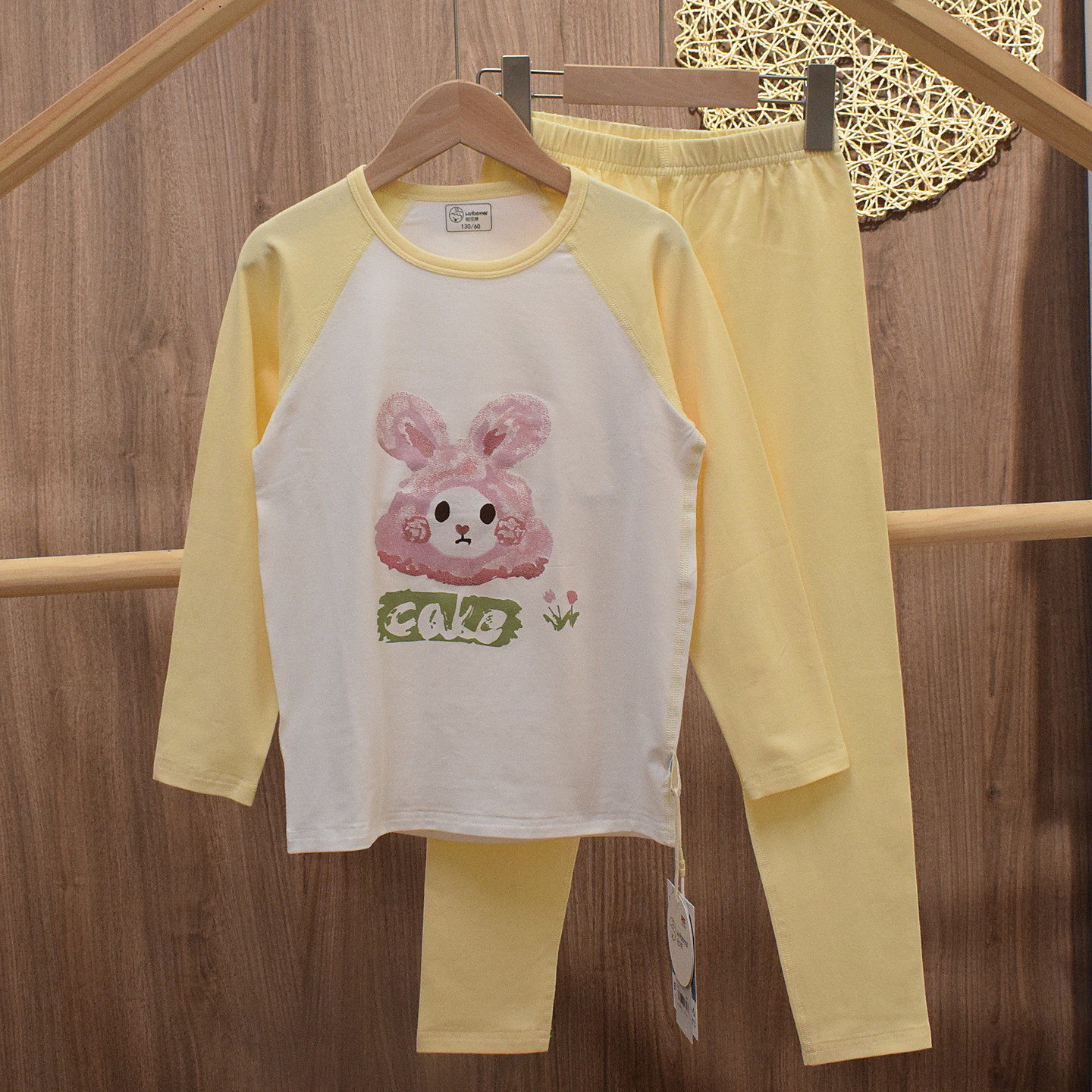 旺贝特儿童内衣套装女童秋衣秋裤薄款中童女孩家居服长袖睡衣春秋,淘宝优惠券,粉丝福利购,淘宝优惠卷