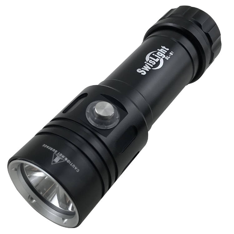 专业潜水20W强光手电筒26800超长续航T40聚焦远射500m26650锂电S1 - 图3