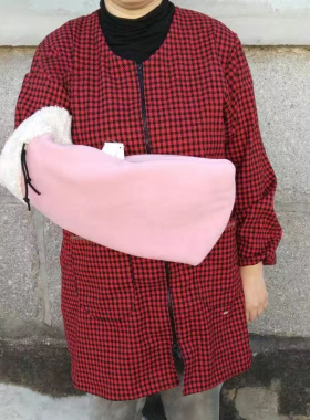 男女通用加绒保暖手臂骨折袖套