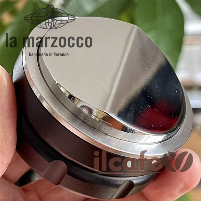 lamarzocco辣妈咖啡机周边马卡龙不锈钢一浆布粉器压粉器58.5MM-图0