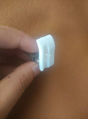 平车带槽塑料压脚 优质加厚特足T69L压脚 左右槽拉绳压脚嵌线加厚 - 图0