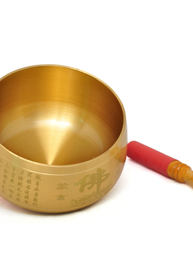 日式风音钵静心工艺品铜罄