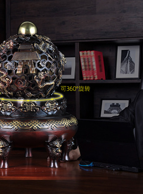 九转乾坤风水纯铜酒柜开业礼品