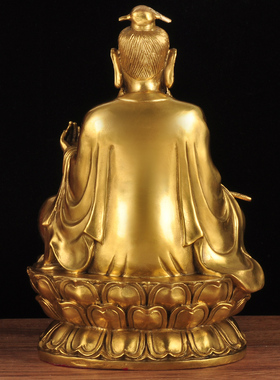杨筠松祖师家居客厅神像工艺品