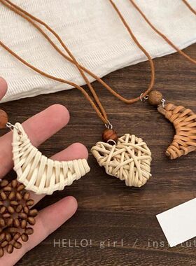 复古项链独特流苏女小众风配新