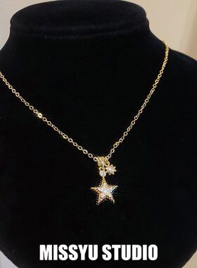 少女轻奢俏皮锁骨！锆石甜酷时尚