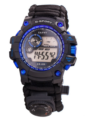 多功能战狼装备夜光防水男士手环