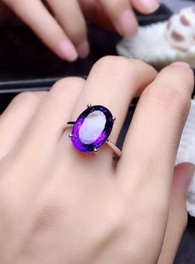 简单大方四爪鸟巢活口指环项链