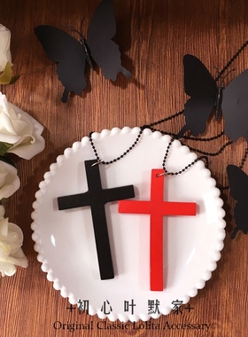 辣妹项链彩色长款毛衣配饰