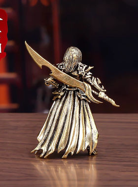 大刀美少女战士手办模型电脑桌面小摆件茶道茶宠办公桌装饰工艺品