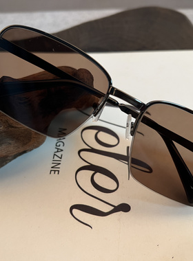 天然水晶眼镜东海老石头镜男女通用茶色新款式户外防强光太阳镜