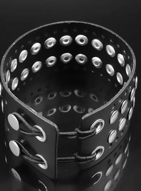 个性另类臂环银色牛皮朋克风脚环