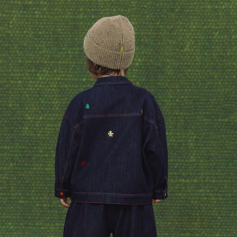 【新品】papa爬爬春季儿童外套男女童宽松活性牛仔上衣厚实耐穿,淘宝优惠券,粉丝福利购,淘宝优惠卷