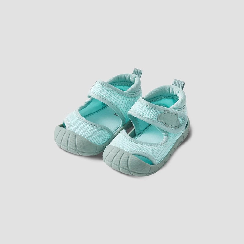 papa爬爬宝宝可爱包头凉鞋夏新款男女儿童户外网面休闲鞋,淘宝优惠券,粉丝福利购,淘宝优惠卷